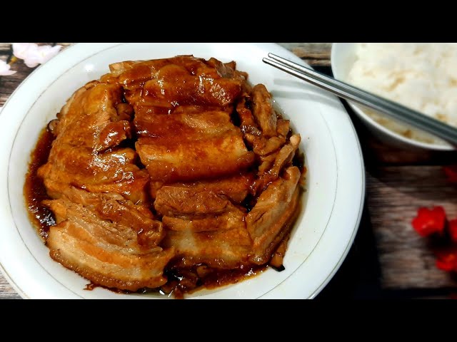 Babi Hong - Empuk | Cocok Untuk Imlek | Mei Cai Kou Rou | Nael onion class=