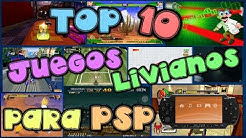 TOP 10 DE JUEGOS LIVIANOS PARA PSP | LINK DE DESCARGA (MEGA) 2017