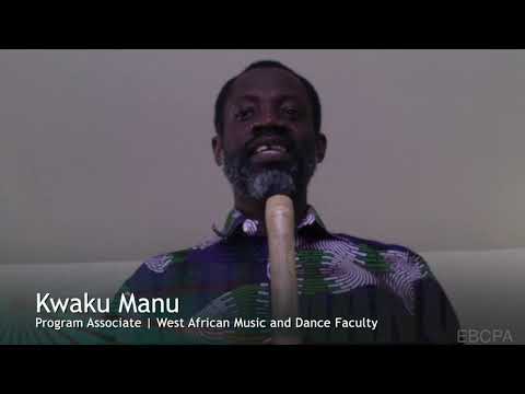 West African Musician, Kwaku Manu - I Am an Artist - East Bay Center for the Performing Arts