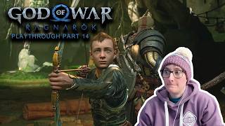 DID HE JUST SMILE? || God of War Ragnarok part 14