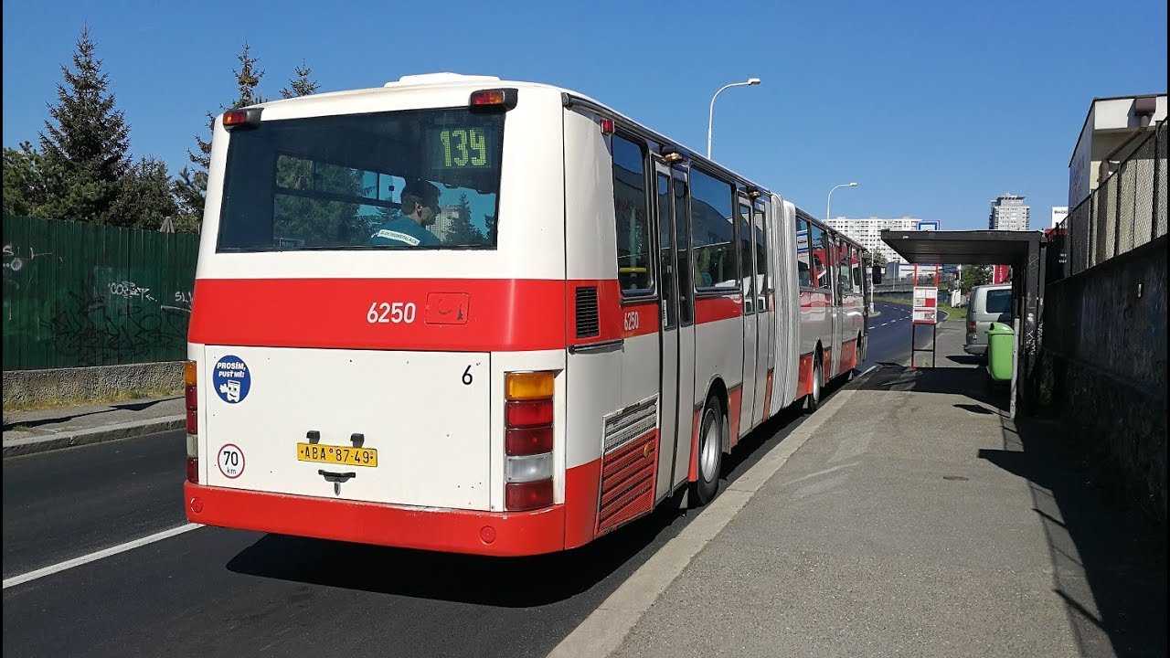 Jízda autobusem Karosa B941 ev. č. 6250 na lince 139