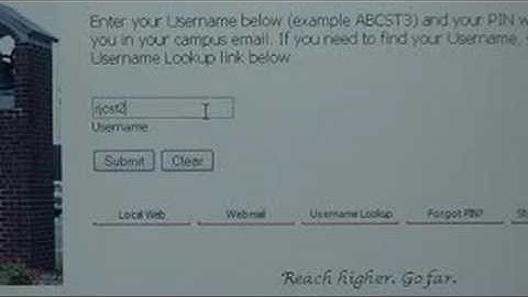 SFU IT Services: Accessing Student Information Online