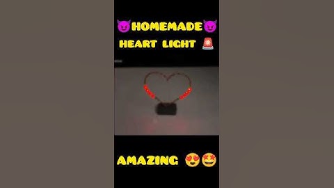How to Make Portable LED Chaser Light at Home | 34 LED Heart Effect Chaser | DIY 555 & 4017 Project