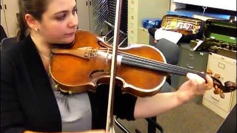 VIOLA 1 Octave D Major Scale