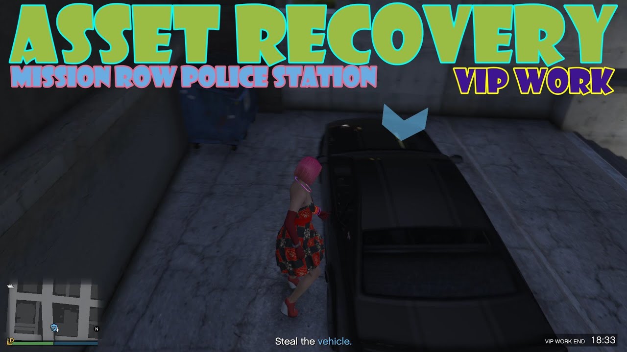 Asset Recovery: Mission Row Police Station, VIP Work