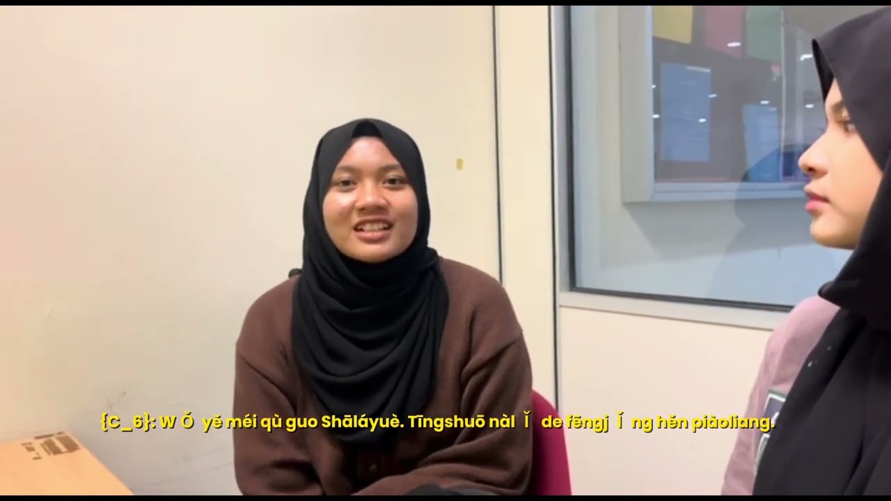 MANDARIN SCRIPT VIDEO 