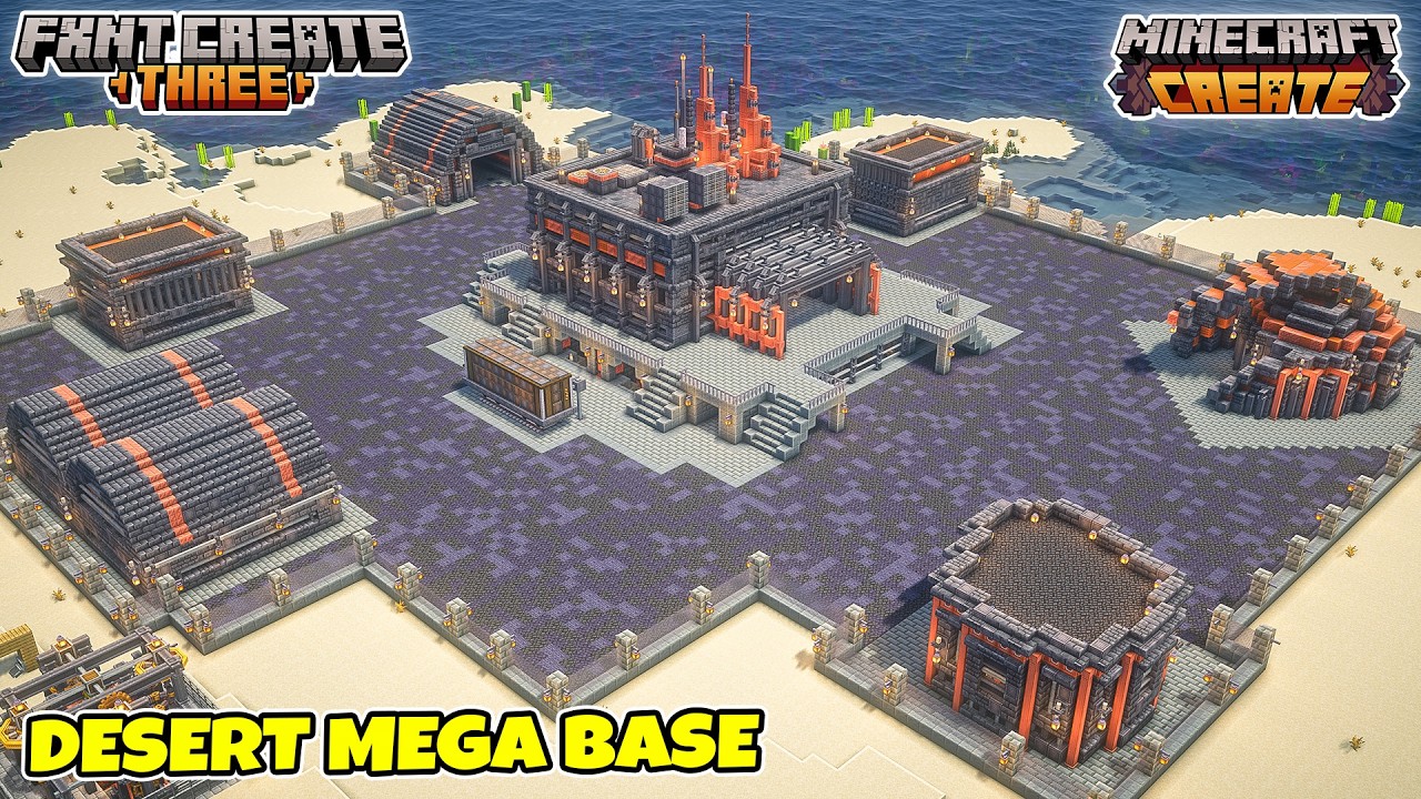 Insane Desert Builds & Create Mod Automation!