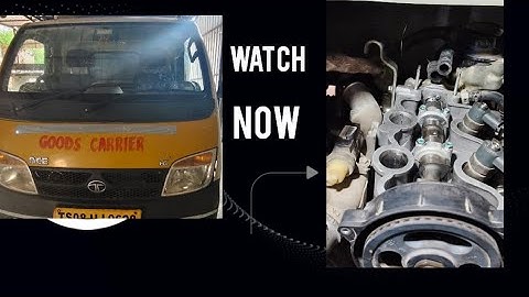 TATA ACE HT PLUS ENGINE TIMING VIDEO 📸