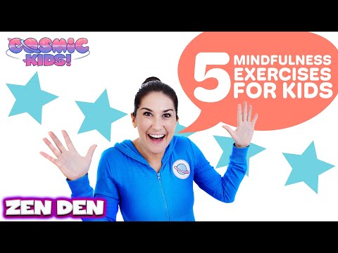 5 Mindfulness Exercises for Kids 🌟😊 | Cosmic Kids