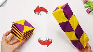 Paper toy antistress transformer