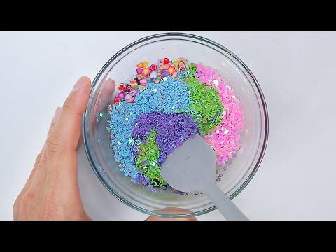 【DIY】のんびりスライムを作る!! Slime ASMR No Talking【音フェチ】