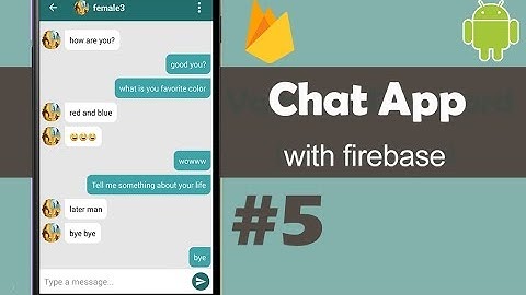 Chat App with Firebase Part 5 - Display Users - Android Studio Tutorial