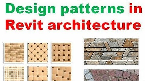 Revit architecture - design patterns in tamil