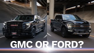 GMC SIERRA ELEVATION vs FORD F150 TREMOR!!!