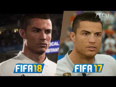 FIFA 18 vs FIFA 17 Graphics Comparison