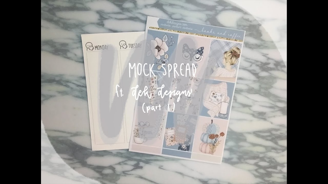 Mock spread: dek designs - part one