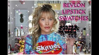 Revlon Lipstick Swatches | Brittany Elizabeth