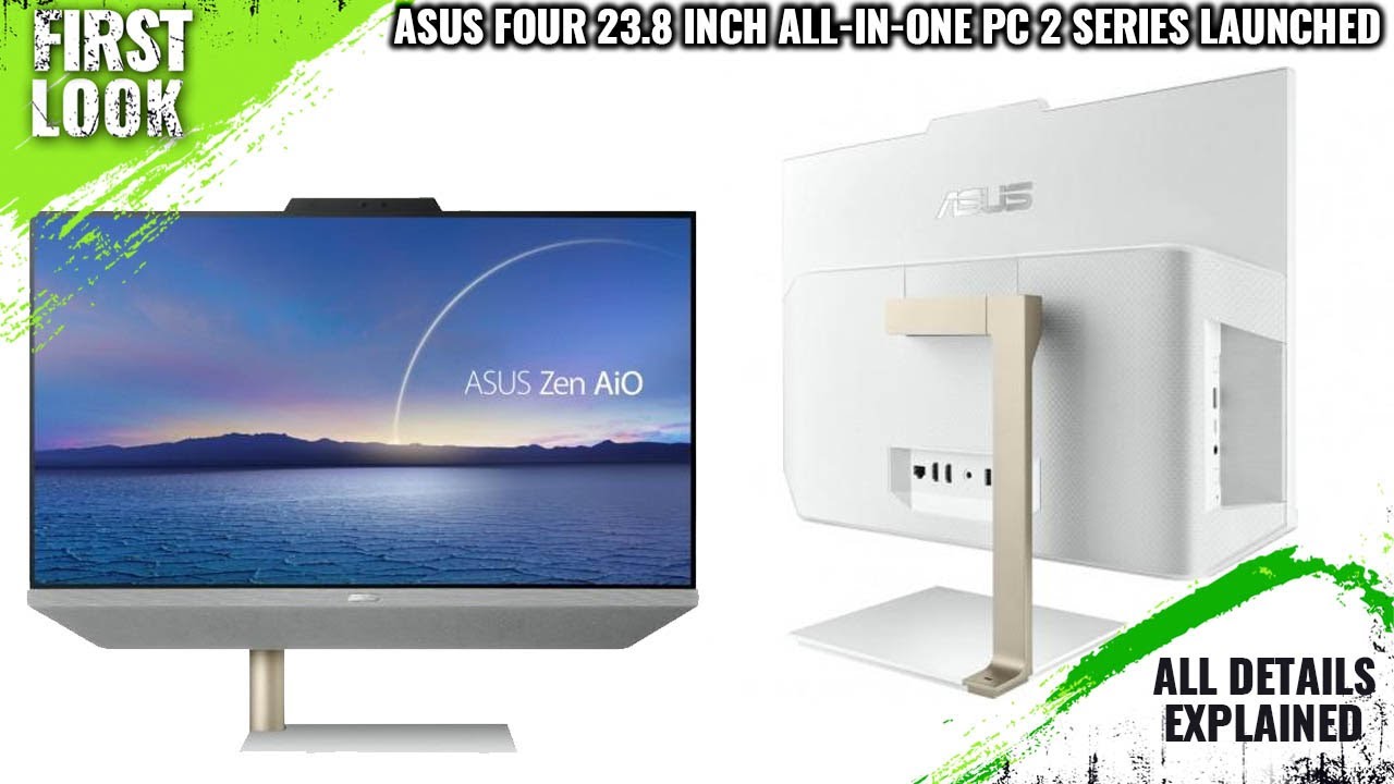 ASUS ZenAiO 24 M5401WYAK And A3402WBAK 23.8-inch AIO Launched