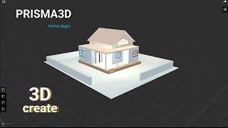#PRISMA3D How to Simple house design @Technologyalias screenshot 3