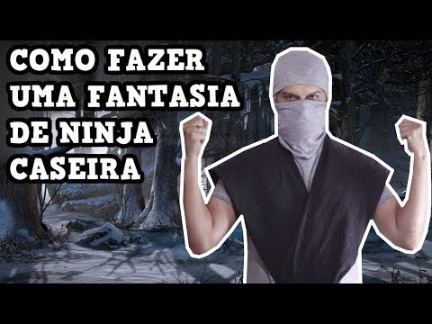 Vídeo: Como Fazer Uma Fantasia De Ninja