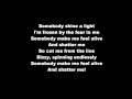 SHATTER ME - Lindsey Stirling ft Lzzy Hale (lyrics)