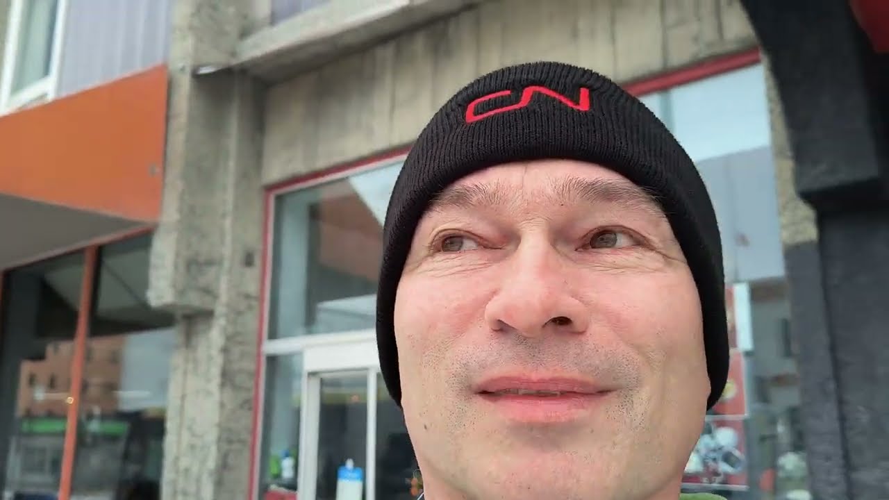 Downtown Yellowknife NWT.