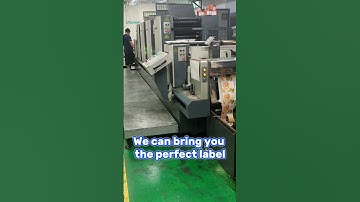 Experience the Quality of Our Professional Labels! #label #stickers #fyp #printing #design