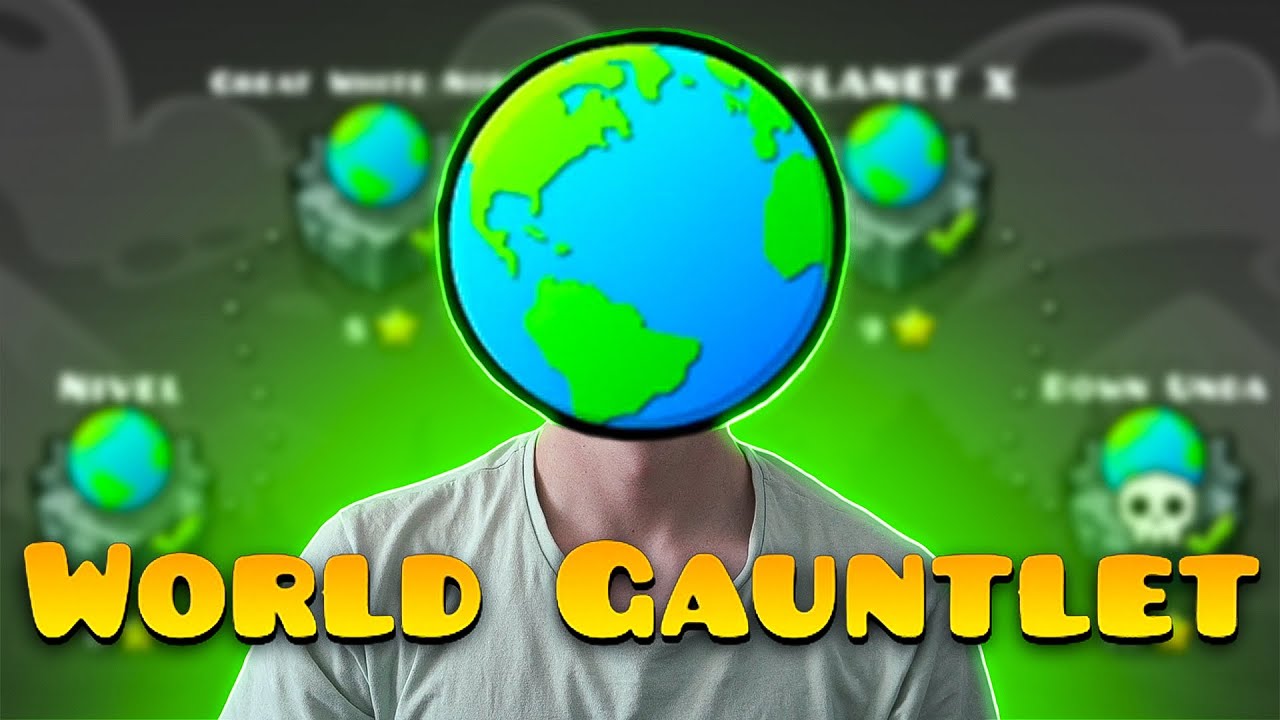 World Gauntlet 100% ALL COINS Geometry Dash - YouTube