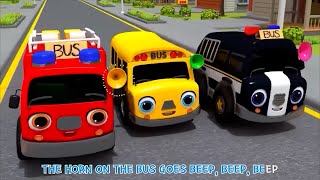 The Wheels on The Bus Song  | Nursery Rhymes &amp; Kids Songs