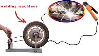 How to turn an electric bicycle motor into a welding machine for free by Nice Creation 424,186 views 2 years ago 7 minutes, 39 seconds