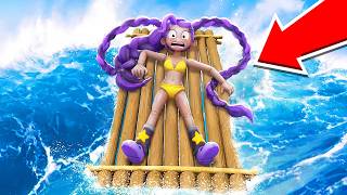 Lily Lovebraids Escapes TSUNAMI! in VR