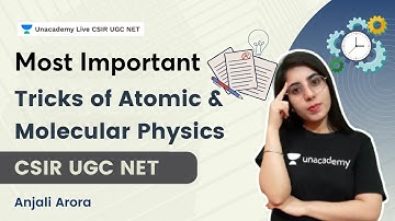 Most Important Tricks of Atomic & Molecular Physics  | Anjali Arora