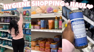 HYGIENE SHOPPING WITH ME | everyday essentials & how to stay fresh all day |Target haul