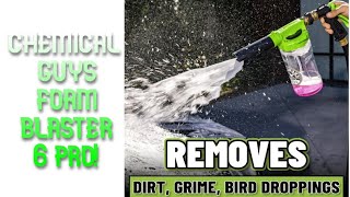 Giving the Tacoma a bath with Chemical Guys Foam Blaster