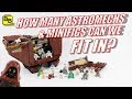 HOW MANY ASTROMECHS & MINIFIGURES CAN FIT IN THE LEGO SANDCRAWLER 75220!!