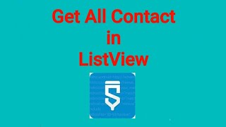 Famous How to Get All Contact in a Listview in Sketchware app Tutorial @sketchwareappmaker8819 Wealth