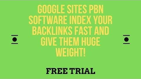Backlink indexing tool