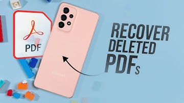 How to Recover Deleted PDF Files on Android (tutorial)