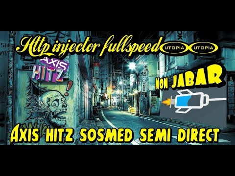 Cara setting Http injector terbaru via axis hitz kzl sosmed fullspeed|| internet gratis