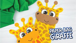 Giraffe Puppet Craft For Kids News