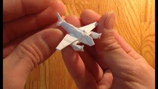 Origami Mosquito Plane