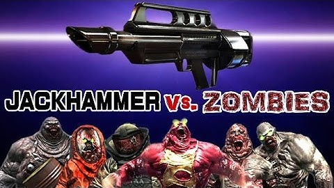 Dead Trigger 2 JACKHAMMER Mk10 vs. Zombies HD