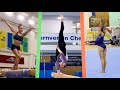 Rebeca andrade working beam sabrinas amazing floor pass  more 