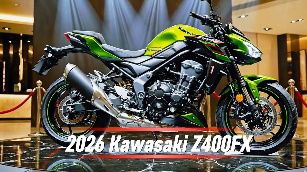 2026 Kawasaki Z400FX FINALLY Launched! 😱 Retro Beast Returns