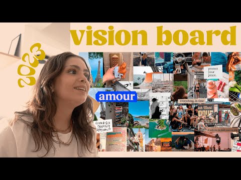 FAZENDO MEU VISION BOARD DE 2023 (quadro dos sonhos)