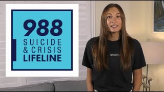 9-8-8, The Suicide & Crisis Lifeline