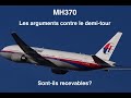 Mh370  les argument contre le demitour recevables