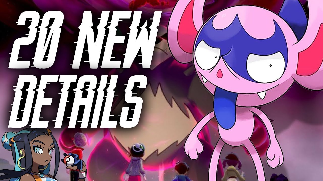 New Items And Features Officially Revealed For Pokemon Sword And