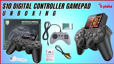 S10 Controller Gamepad Review 🎮 | S10 Retro Game Box with 520 Games 🤯 | S10 Digital Game Player