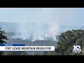 Fire Crews battling brush fire in Roanoke County